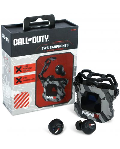Bežične slušalice OTL Technologies - Call of Duty MWIII, TWS, Black Camo - 7