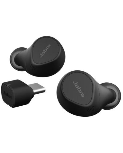 Bežične slušalice Jabra - Evolve2 Buds MS USB-C, TWS, ANC, crne - 3