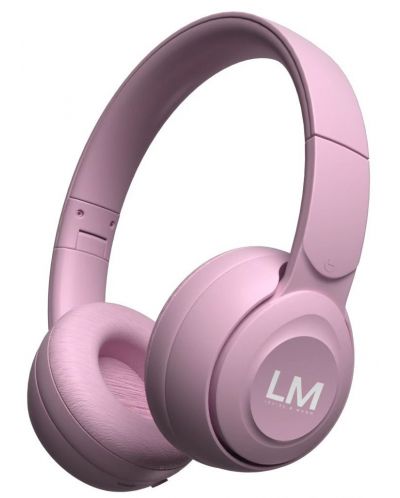 Bežične slušalice PowerLocus - Louise & Mann 2, ružičaste - 1