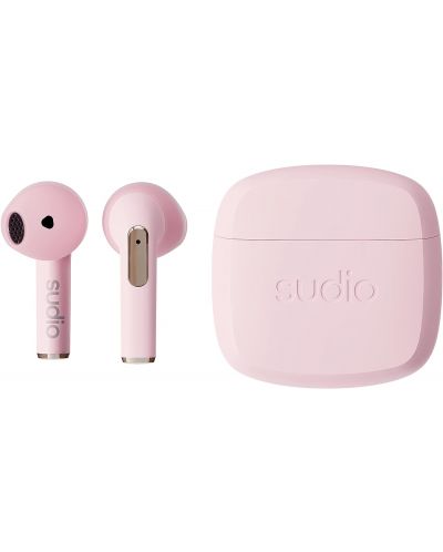 Bežične slušalice Sudio - N2, TWS, ružičaste - 1