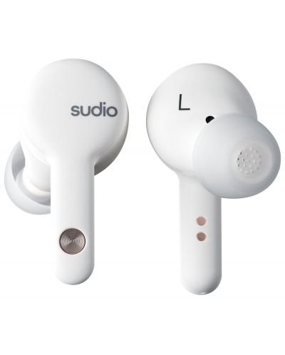 Bežične slušalice Sudio - A2, TWS, ANC, bijele - 2