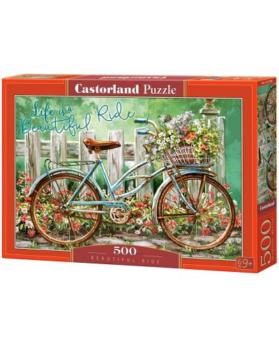 Puzzle Castorland od 500 dijelova - Lijepo  putovanje - 1