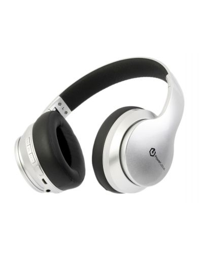 Bežične slušalice PowerLocus - P6, srebrnaste - 5