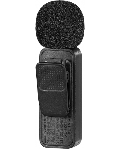 Bežični mikrofonski sustav Boya - BY-V1 Lightning, crni - 4