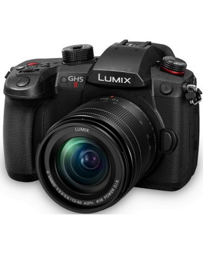 Kamera bez ogledala Panasonic - Lumix G GH5 II, 12-60mm, Black - 1