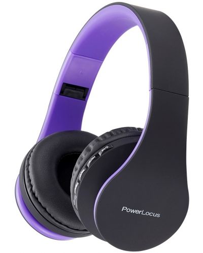 Bežične slušalice PowerLocus - P1, ljubičaste - 3
