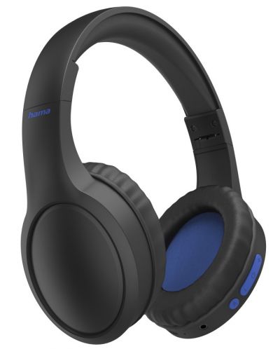 Bežične slušalice Hama - Spirit Focused, ANC, crno/plave - 1