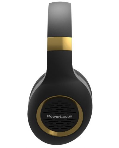 Bežične slušalice PowerLocus - P4 Plus, crno/zlatne - 3
