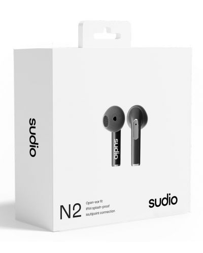 Bežične slušalice Sudio - N2, TWS, crne - 6