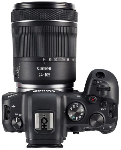 Fotoaparat bez zrcala Canon - EOS R6, RF 24-105mm, f/4-7.1 IS STM, crni - 4