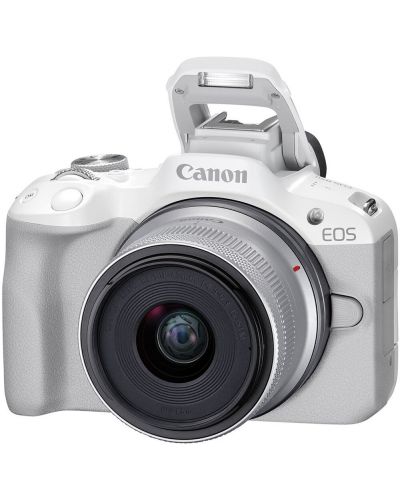 Kamera bez ogledala Canon - EOS R50, RF-S 18-45mm, f/4.5-6.3 IS STM, bijela + Objektiv Canon - RF, 15-30mm, f/4.5-6.3 IS STM - 3
