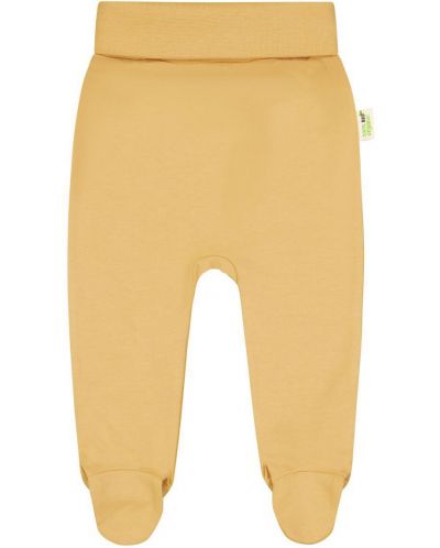 Dječje hlače Bio Baby - Organski pamuk, 80 cm, 9-12 mjeseci, žuti - 1