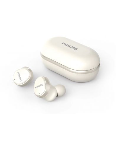 Bežične slušalice Philips - TAT4556WT/00, TWS, ANC, bijele - 1