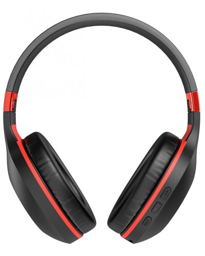 Bežične slušalice PowerLocus - P4 Plus, crveno/crne - 3