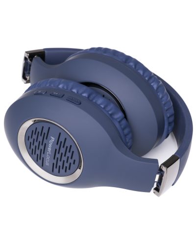 Bežične slušalice PowerLocus - P4 Plus, plave - 5
