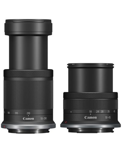 Kamera bez ogledala Canon - EOS R50 + RF-S 18-45mm, f/4.5-6.3 IS STM + 55-210mm, f/5-7.1 IS STM + Objektiv Canon - RF, 15-30mm, f/4.5-6.3 IS STM - 7