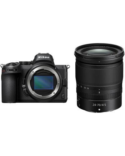 Fotoaparat bez zrcala Nikon - Z5, Nikkor Z 24-70mm, f/4 S, crni - 1