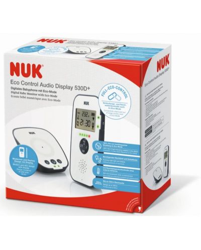 Baby monitor Nuk - Eco Control Audio Display 530D+ - 2