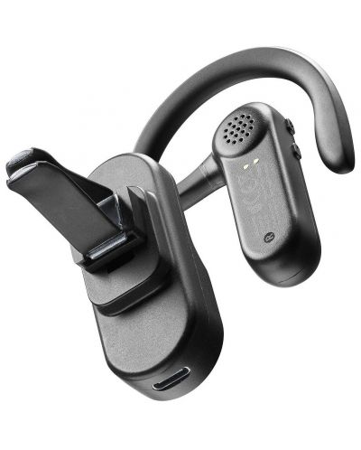 Bežična slušalica s mikrofonom Cellularline - Car Flat, crna - 4