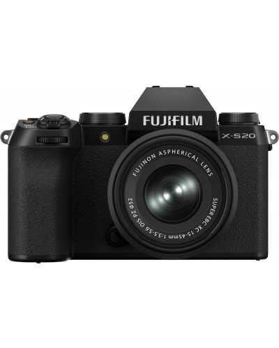Kamera bez ogledala Fujifilm - X-S20, XC 15-45mm, f/3.5-5.6 OIS PZ - 1