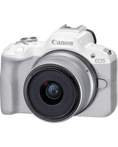 Kamera bez ogledala Canon - EOS R50, RF-S 18-45mm, f/4.5-6.3 IS STM, bijela + Objektiv Canon - RF, 15-30mm, f/4.5-6.3 IS STM - 2
