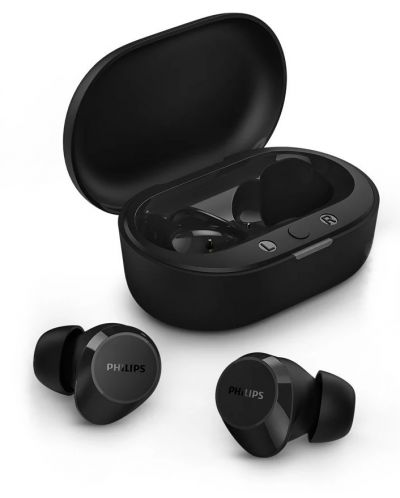 Bežične slušalice Philips - TAT1209BK/00, TWS, crne - 1