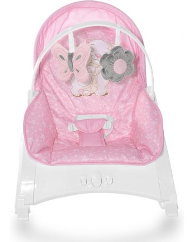 Ležaljka za bebe Lorelli - Enjoy, Pink Hug - 3