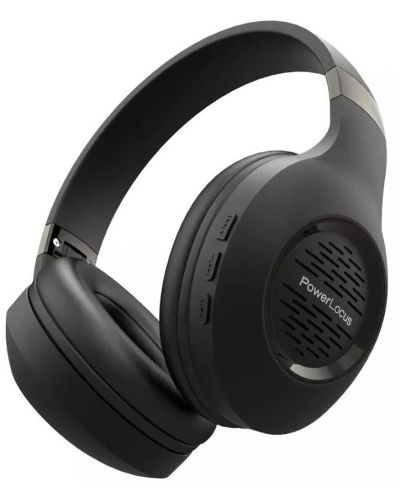 Bežične slušalice PowerLocus - P4 Plus, ANC, crne - 2