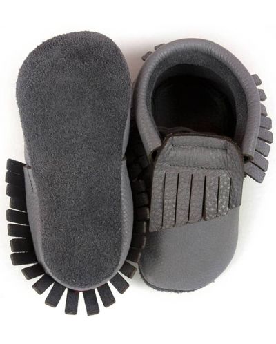 Cipele za bebe Baobaby - Moccasins, grey, veličina XS - 2