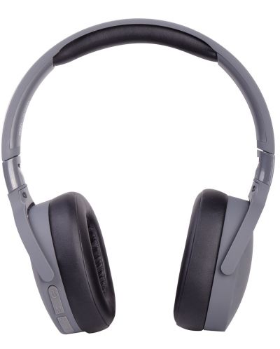 Bežične slušalice s mikrofonom Trevi - DJ 12E45 BT, crno/sive - 3
