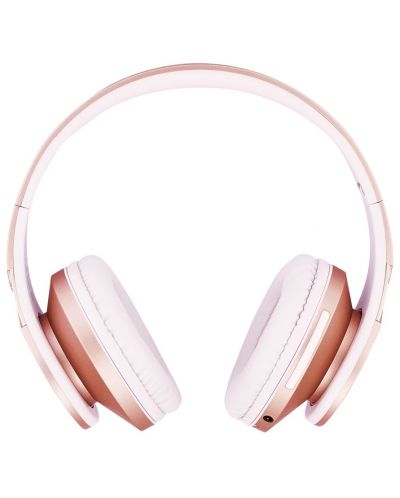 Bežične slušalice s mikrofonom PowerLocus - EDGE, ružičaste - 2