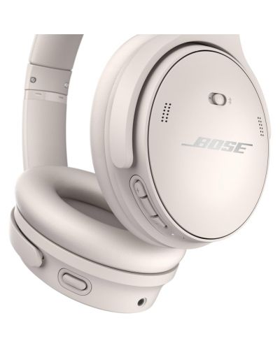Bežične slušalice s mikrofonom Bose - QuietComfort 45, ANC, bijele - 4