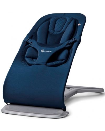 Ležaljka za bebe 3 u 1 Ergobaby - Evolve, Midnight Blue - 2