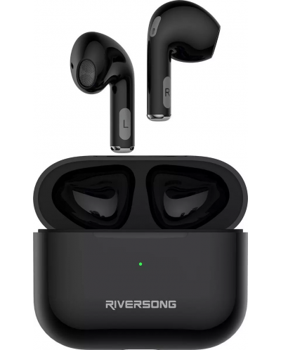 Bežične slušalice Riversong - Air Mini Pro, TWS, crne - 1