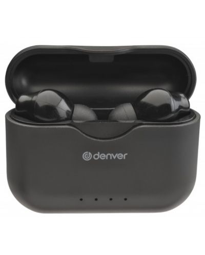 Bežične slušalice Denver - TWE-37, TWS, crne - 1