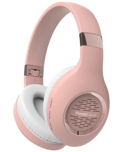 Bežične slušalice PowerLocus - P4 Plus, Rose Gold - 1