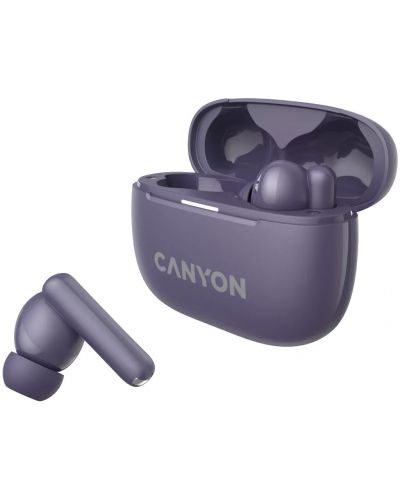 Bežične slušalice Canyon - CNS-TWS10, ANC, ljubičaste - 4