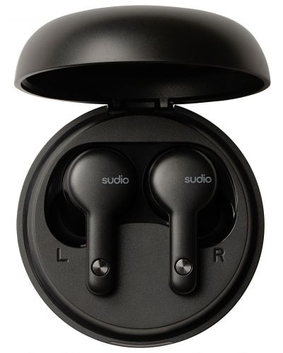 Bežične slušalice Sudio - A2, TWS, ANC, crne - 5