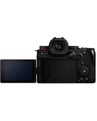 Kamera bez ogledala Panasonic - Lumix S5 II, S 20-60mm, f/3.5-5.6, Black - 4