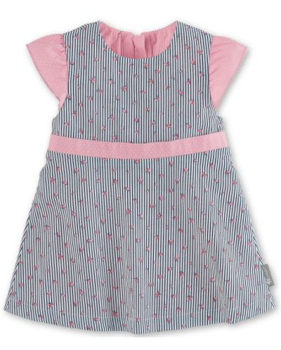 Haljina za bebe sa UV 30+ zaštitom Sterntaler - Prugasta, 80 cm, 9-12 mjeseci - 1
