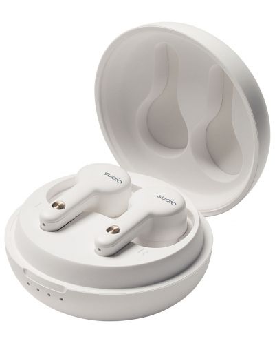 Bežične slušalice Sudio - A2, TWS, ANC, bijele - 4