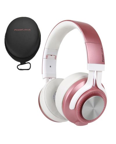 Bežične slušalice PowerLocus - P3 Matte, ružičaste - 3