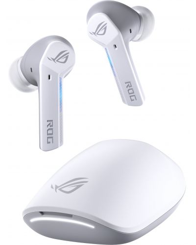 Bežične slušalice ASUS - ROG Cetra True Wireless, ANC, bijelo/sive - 3