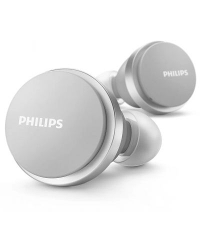 Bežične slušalice Philips - TAT8506WT/00, TWS, ANC, bijele - 4