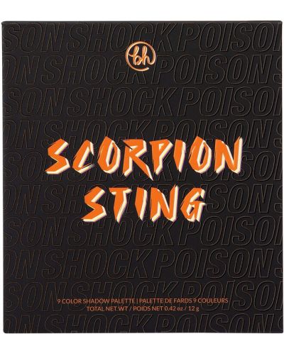 BH Cosmetics Poison Paleta sjenila Scorpion Sting, 9 boja - 2