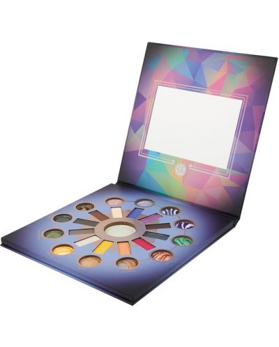 BH Cosmetics Paleta sjenila i highlightera Crystal Zodiac, 25 boja - 5
