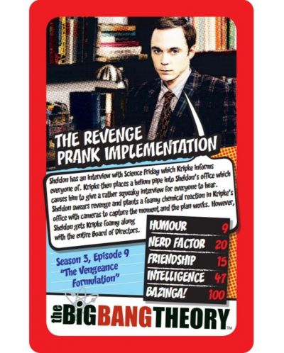 Kartaška igra Top Trumps - The Big Bang Theory - 3