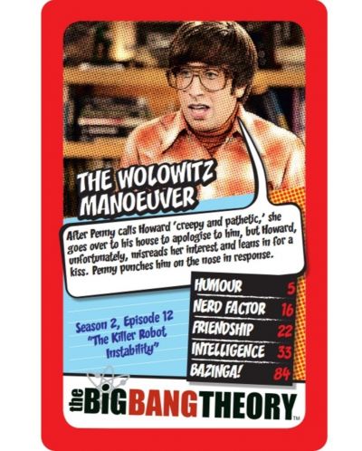 Kartaška igra Top Trumps - The Big Bang Theory - 4