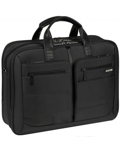 Poslovna torba za laptop Gabol Stark - Crna, 15.6", s 3 pretinca - 1