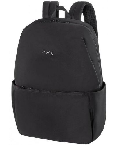 Poslovni ruksak za laptop R-bag - Neutro Black, 14" - 1